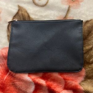 Black zipper pouch